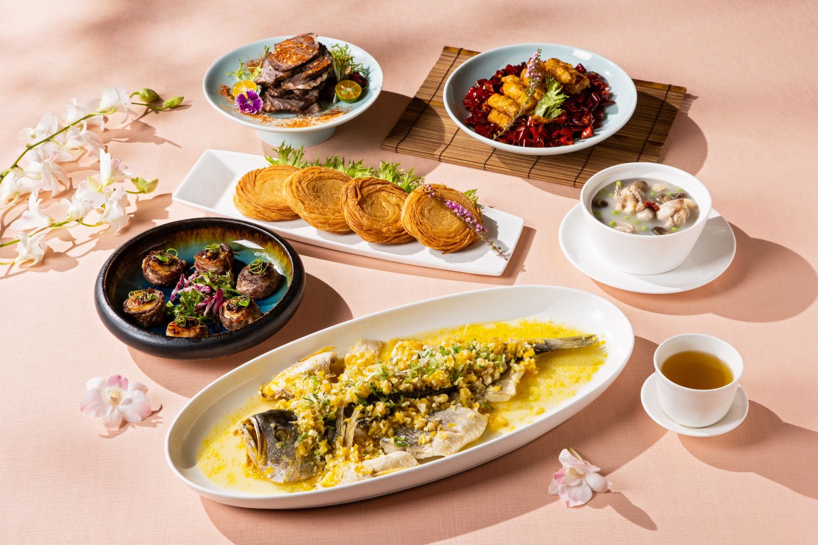 延續經典「國賓川菜廳」集結高檔食材推出頂級佳餚迎接初春
