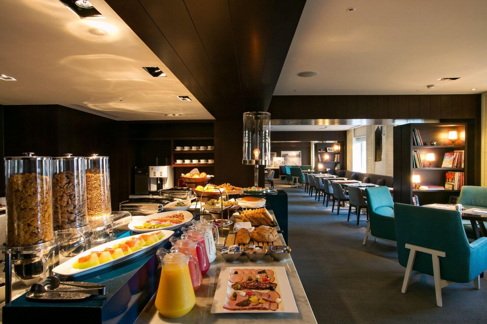 Ambassador Hotel Taipei Executive Floor Lounge Breakfast